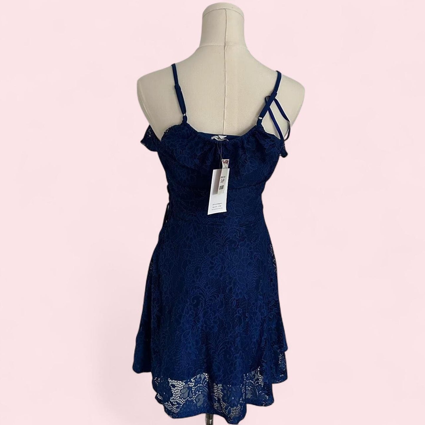 Brand new blue lace babydoll