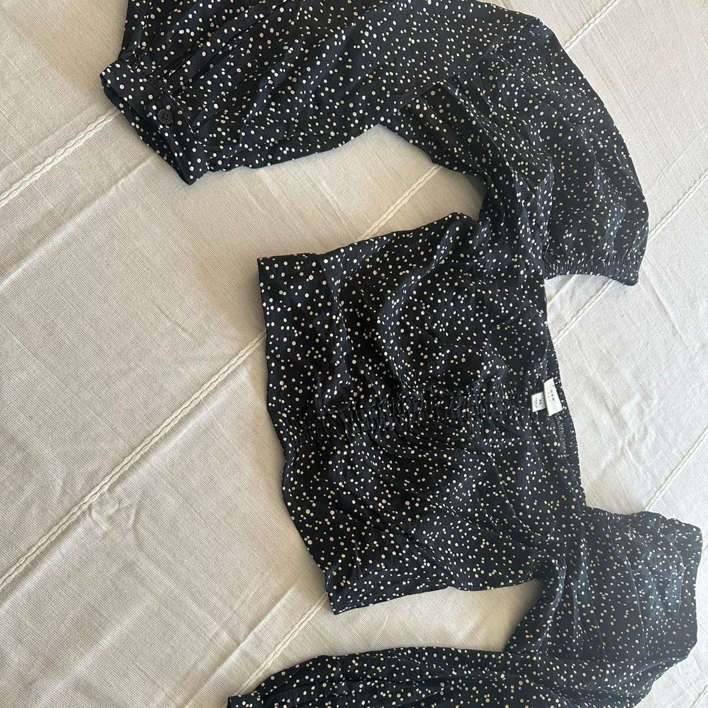 A new day black polka