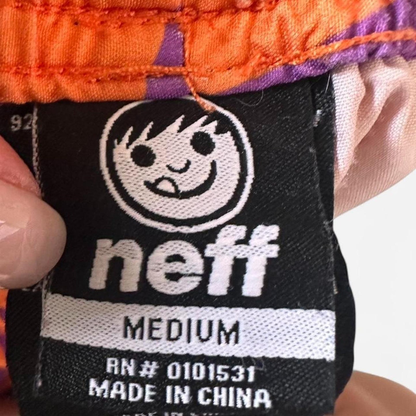 Boys neff orange