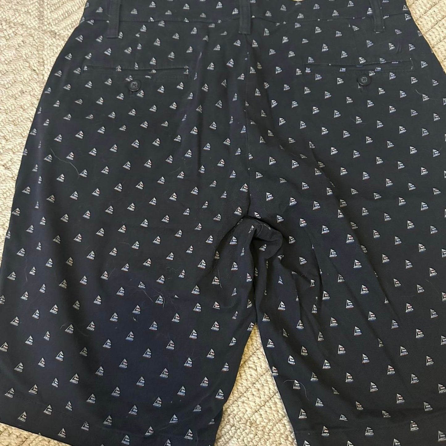 Nautica black and white shorts