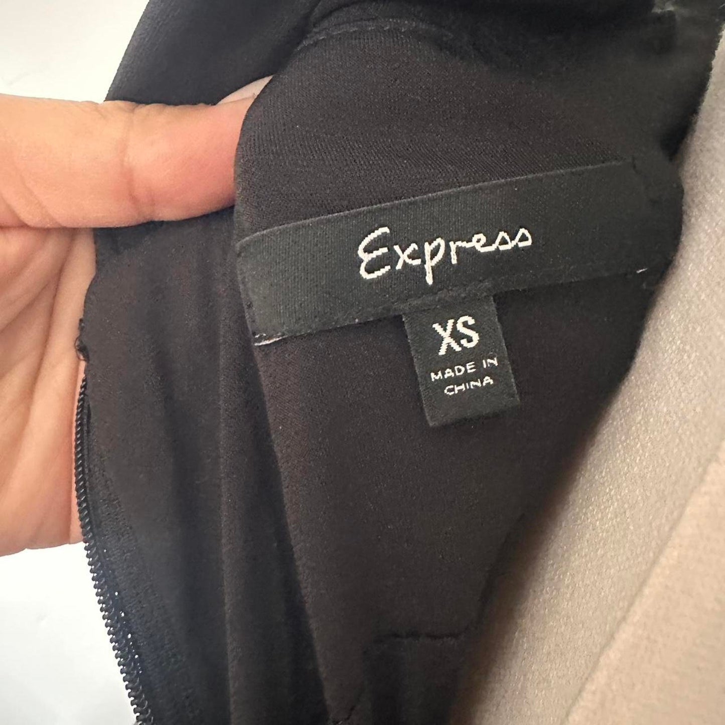 Vintage Express black dress
