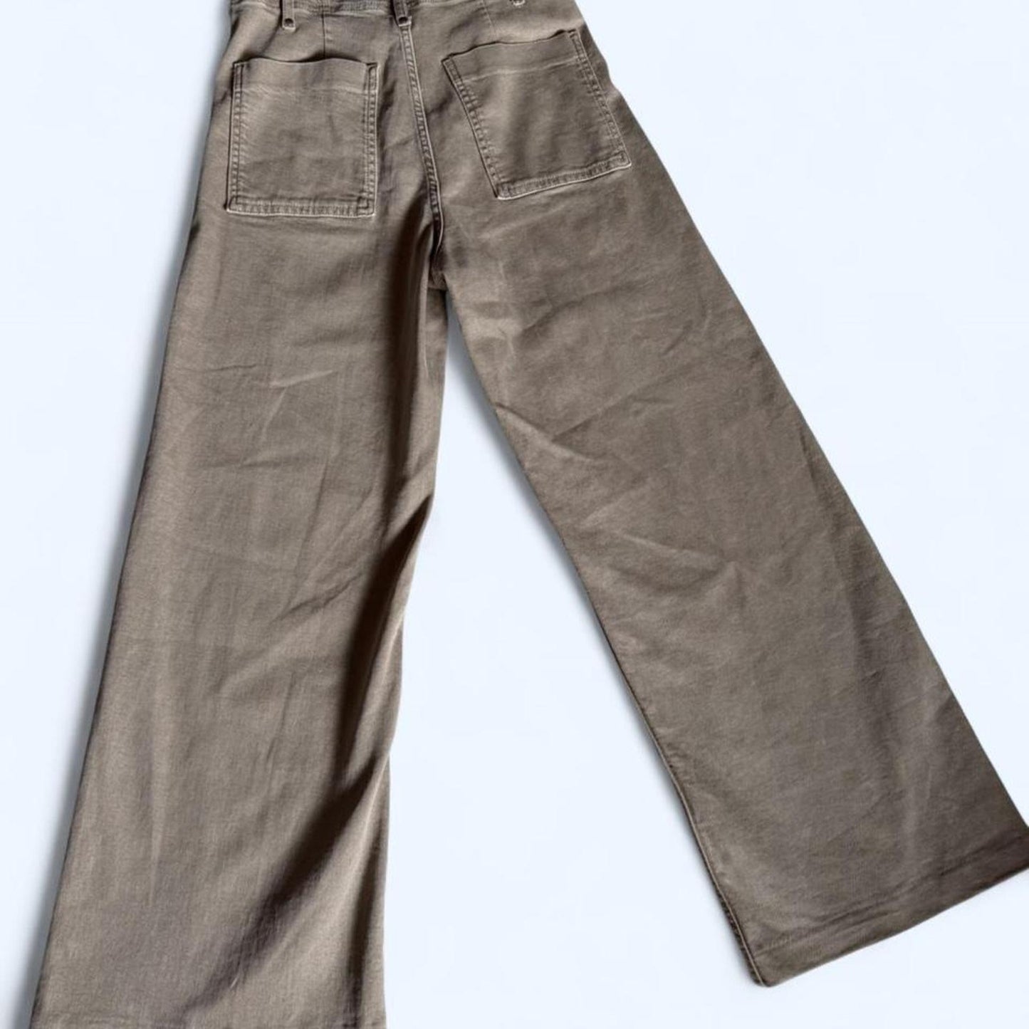 High-Rise Wide Leg Pants