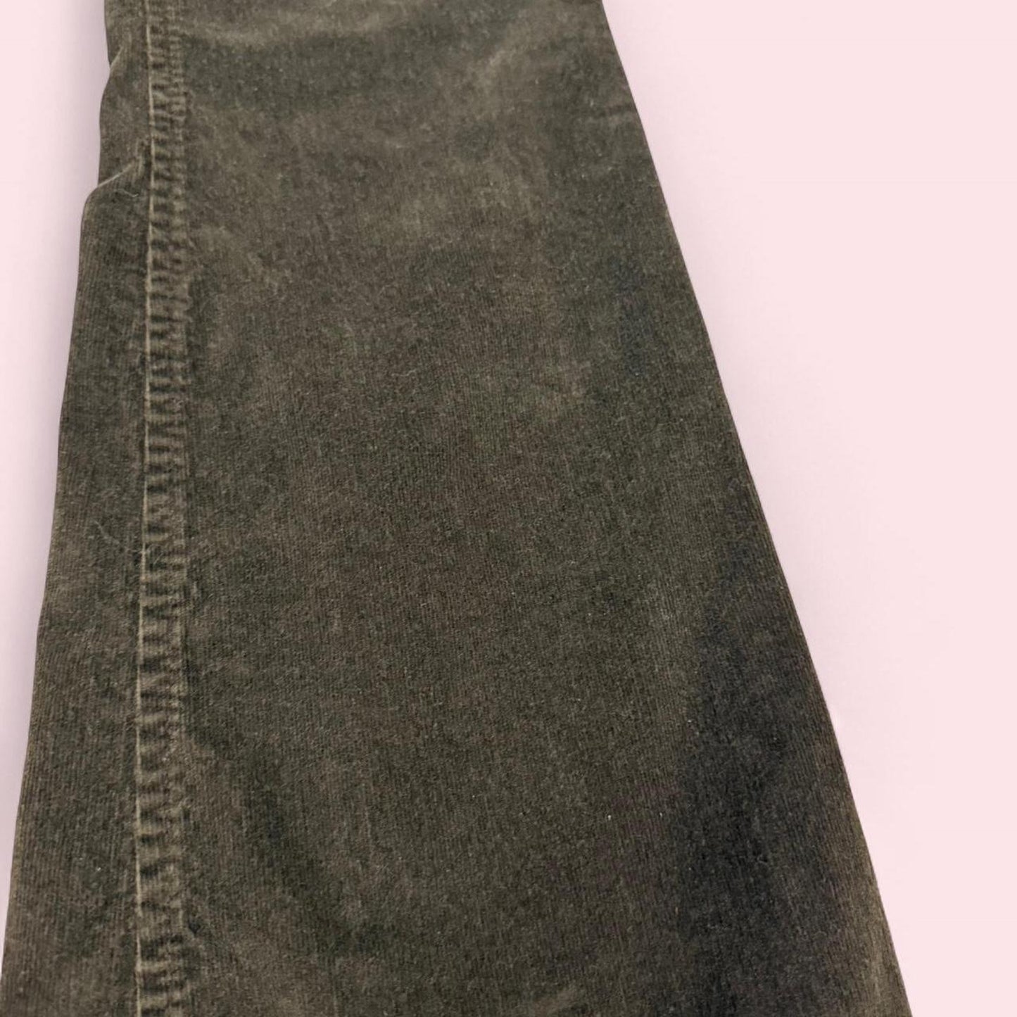 Brown corduroy flare pants