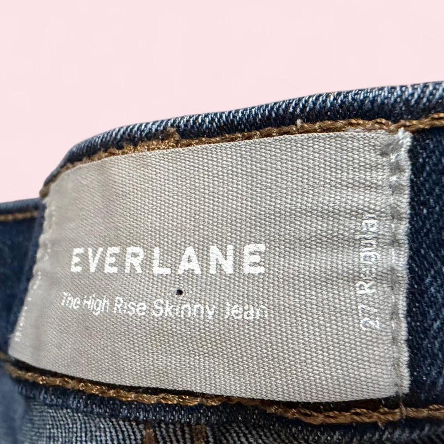 Everlane High Rise Skinny Jean