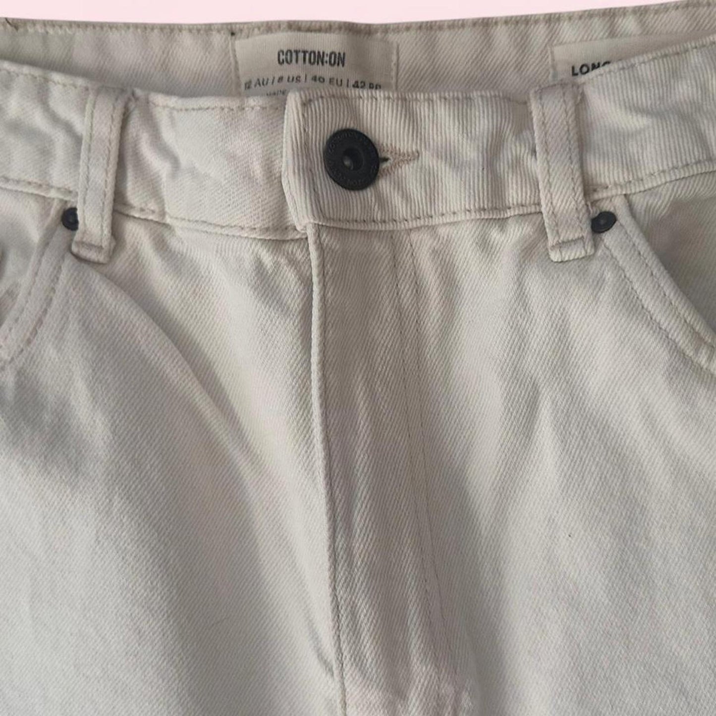 Ladies cotton on white