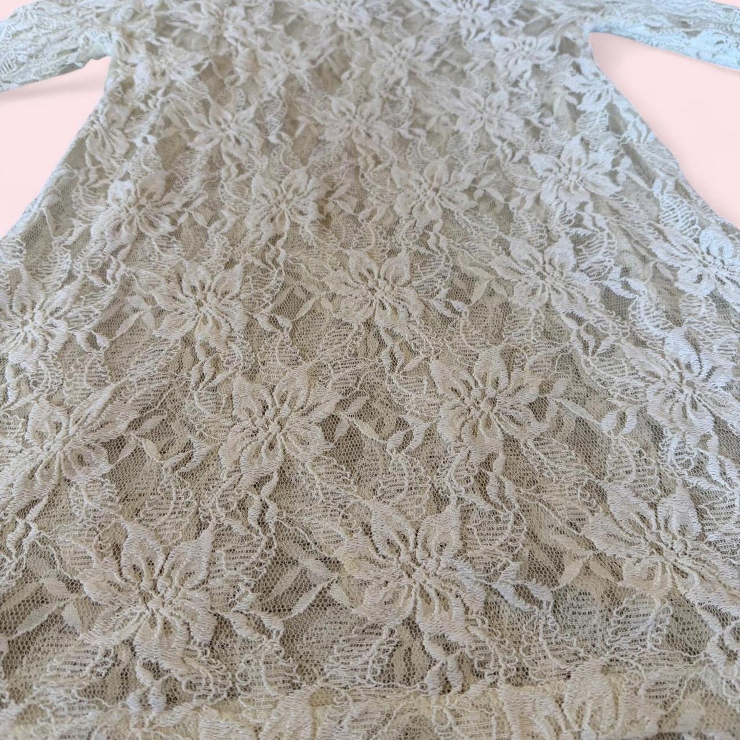 Forever 21 white lace long