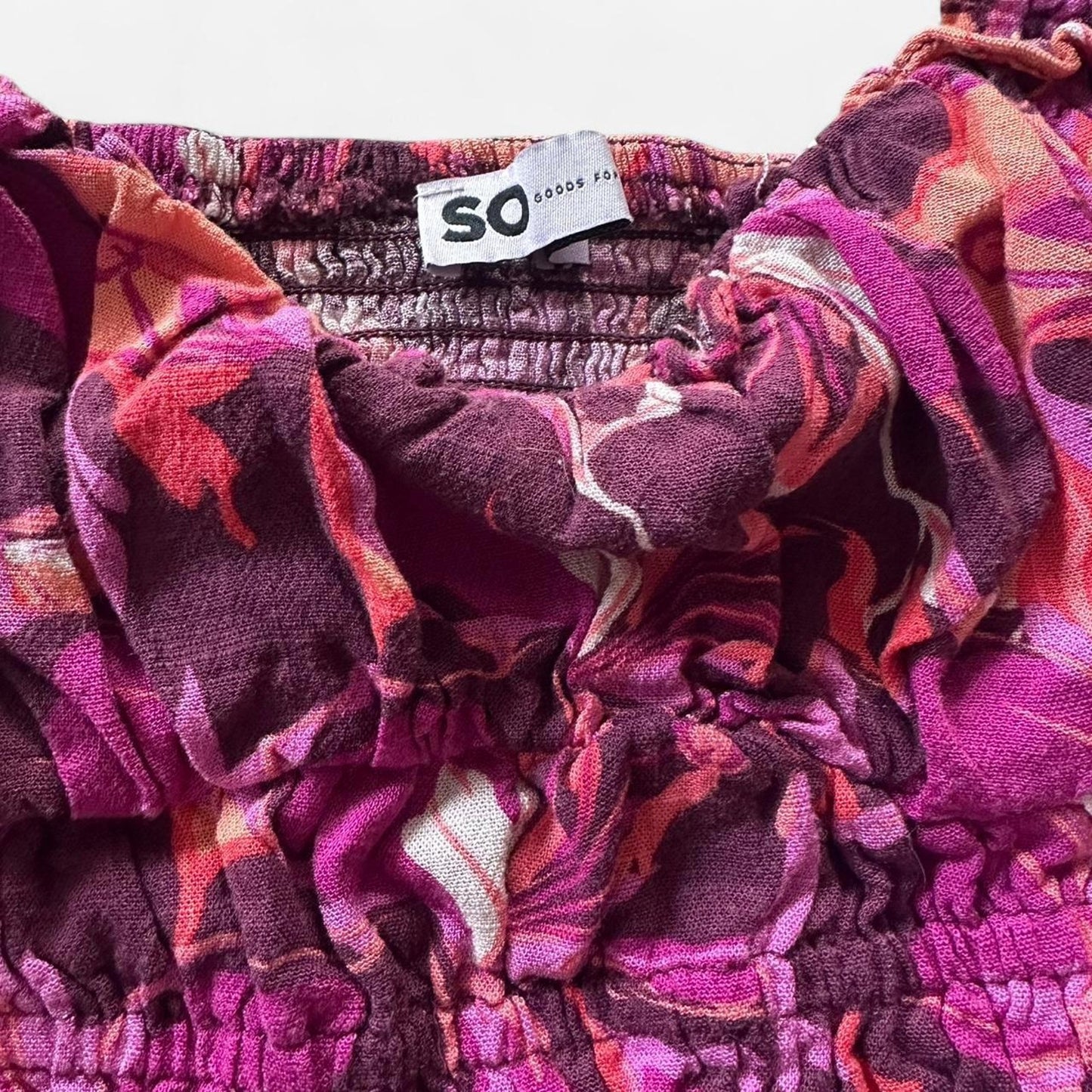 Womens so purple floral