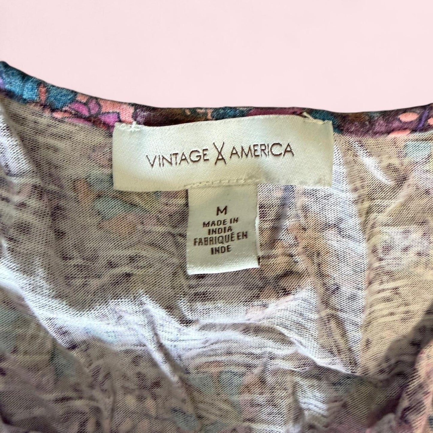 Purple and pink top