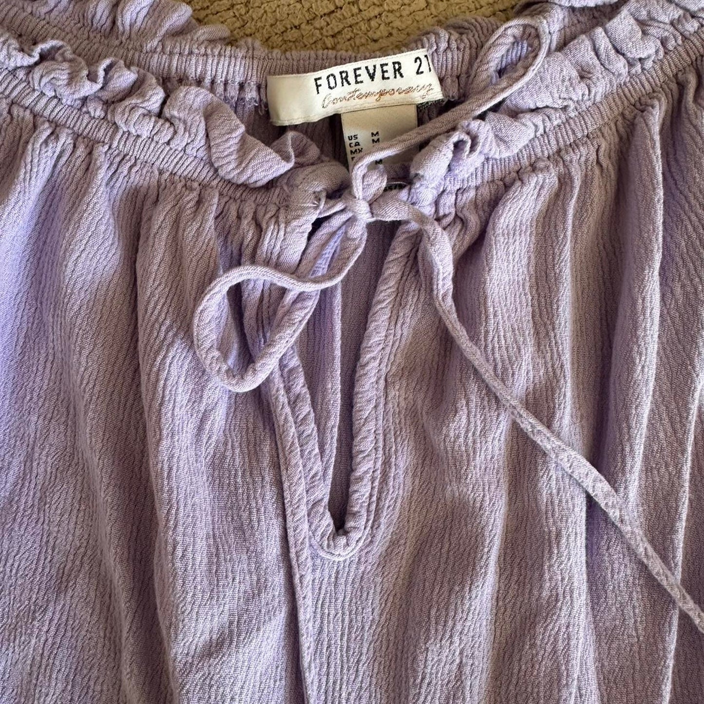 Womens forever 21 lavender