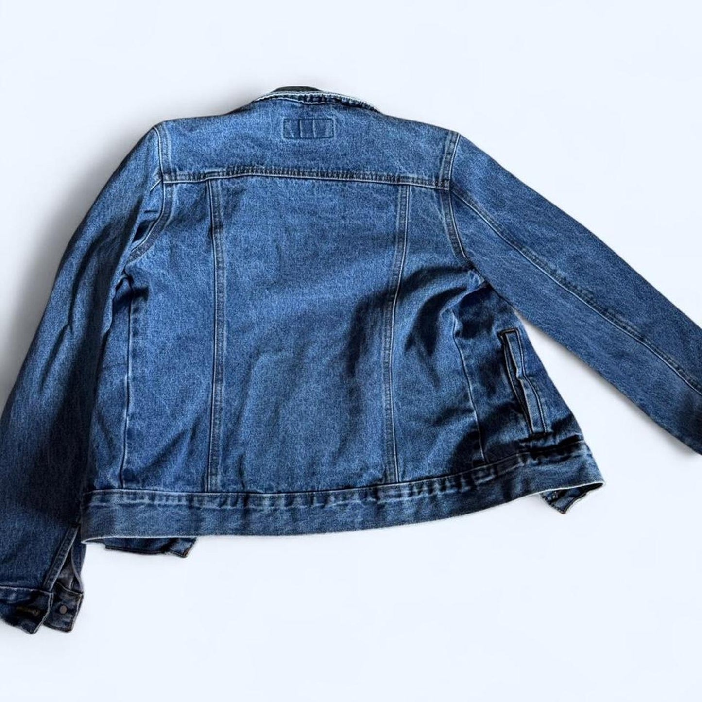 Blue denim jacket from Port Authority