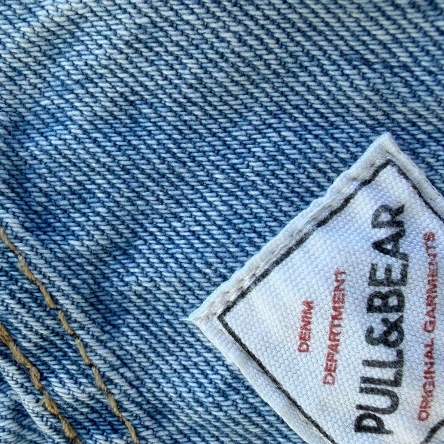 Pull bear blue denim