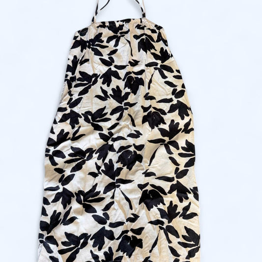 A New Day black + white floral  dress-  Size XS