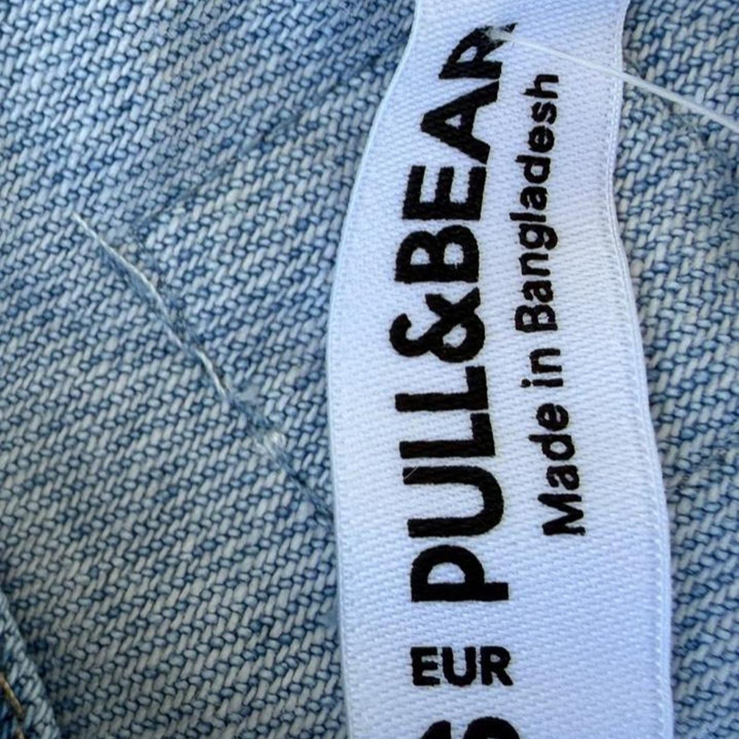 Pull bear blue denim