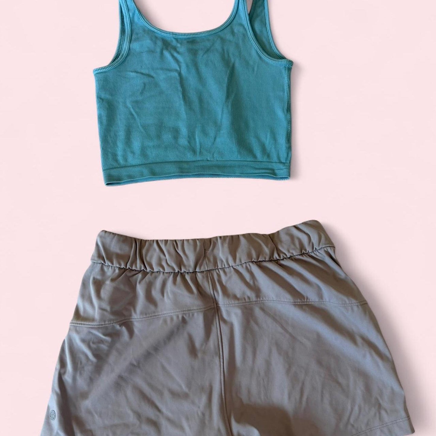 Womens workout set grey