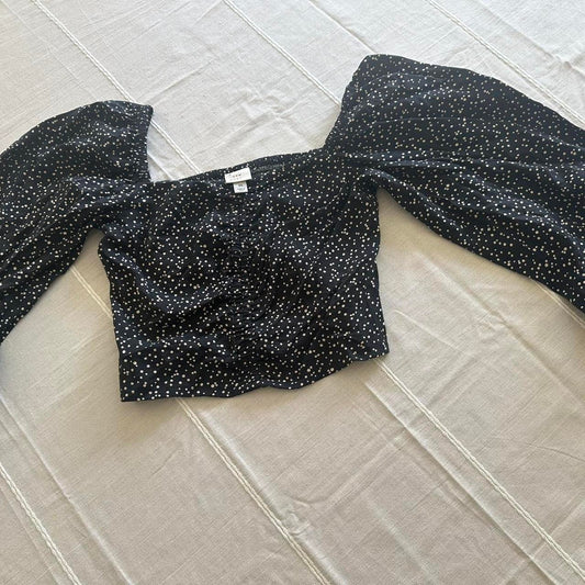 A new day black polka