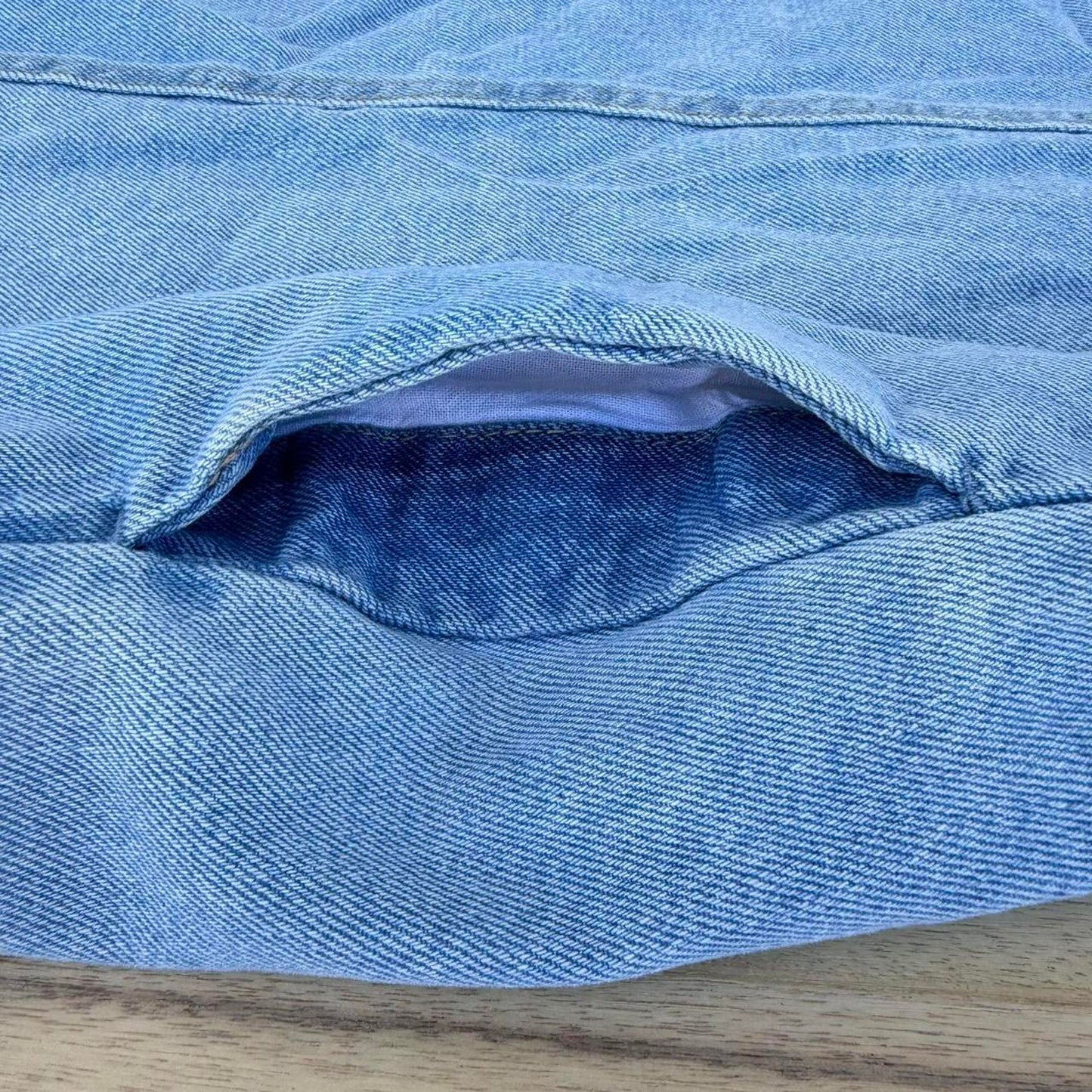 Pull bear blue denim