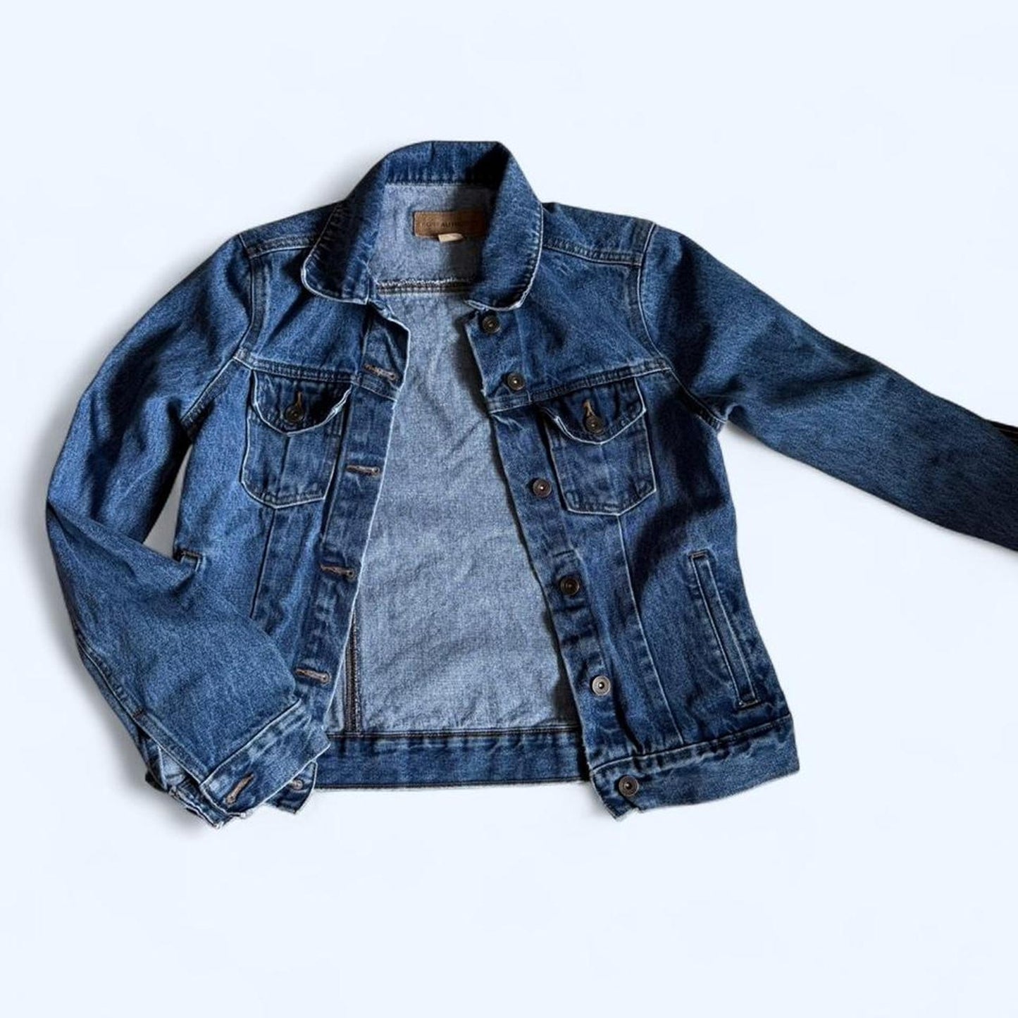 Blue denim jacket from Port Authority