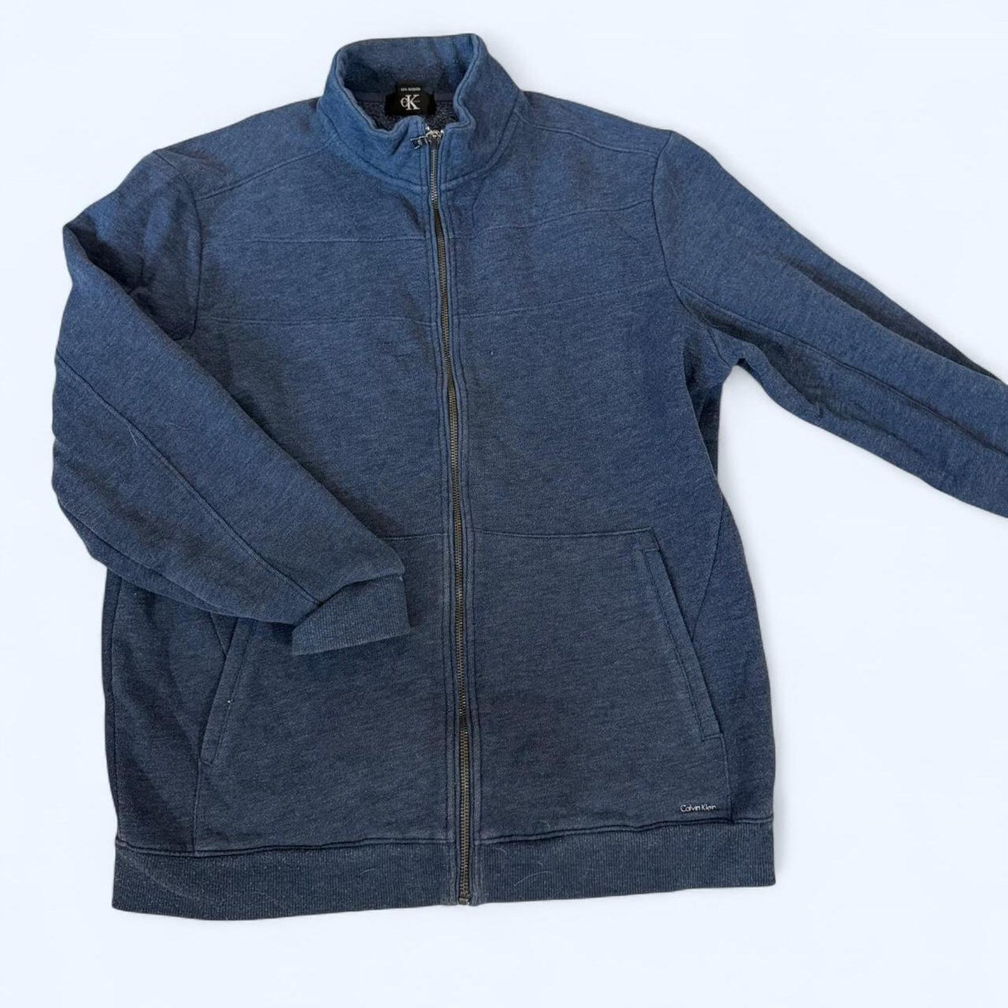 Men’s Blue zip up sweater