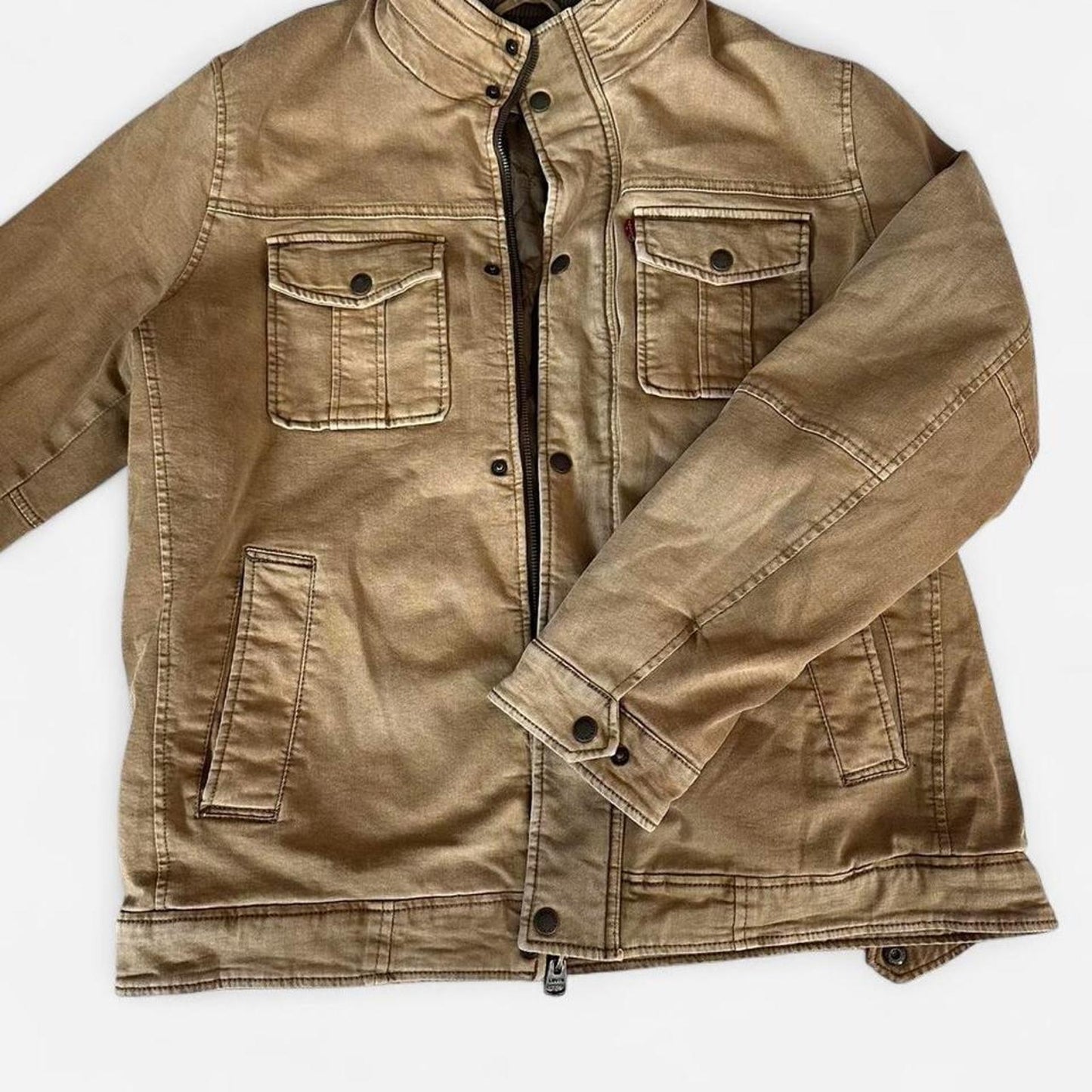 Mens levis tan denim