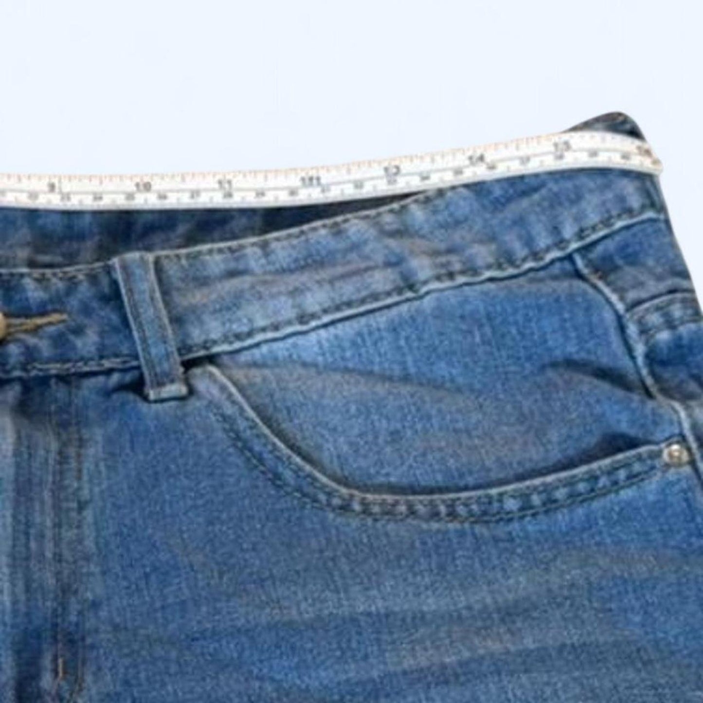 Boys blue denim shorts