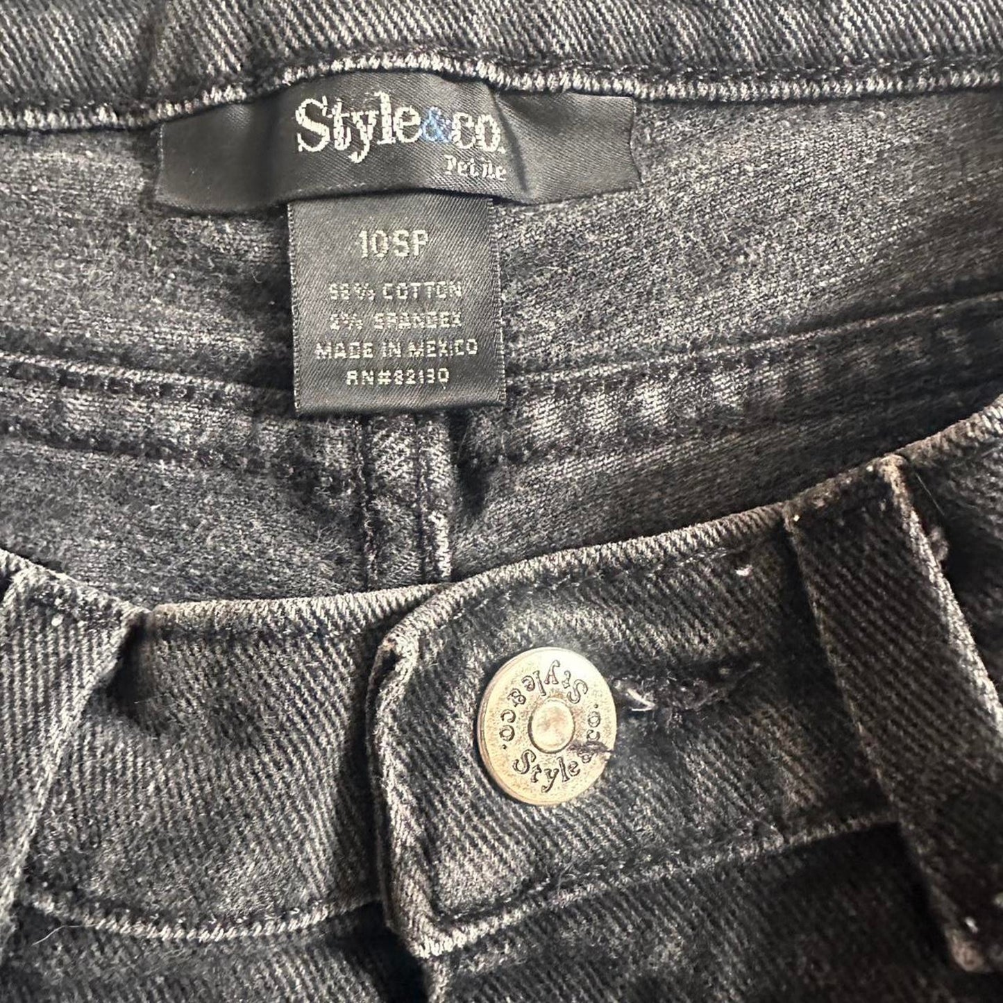 Womens vintage denim shorts