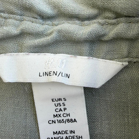 100 linen button up shirt