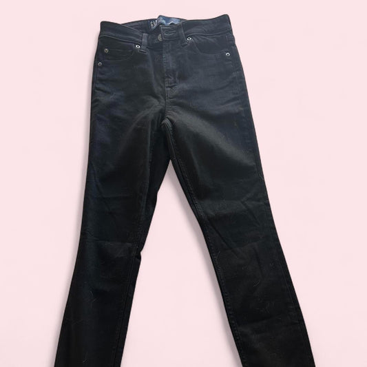 Gap black high rise skinny