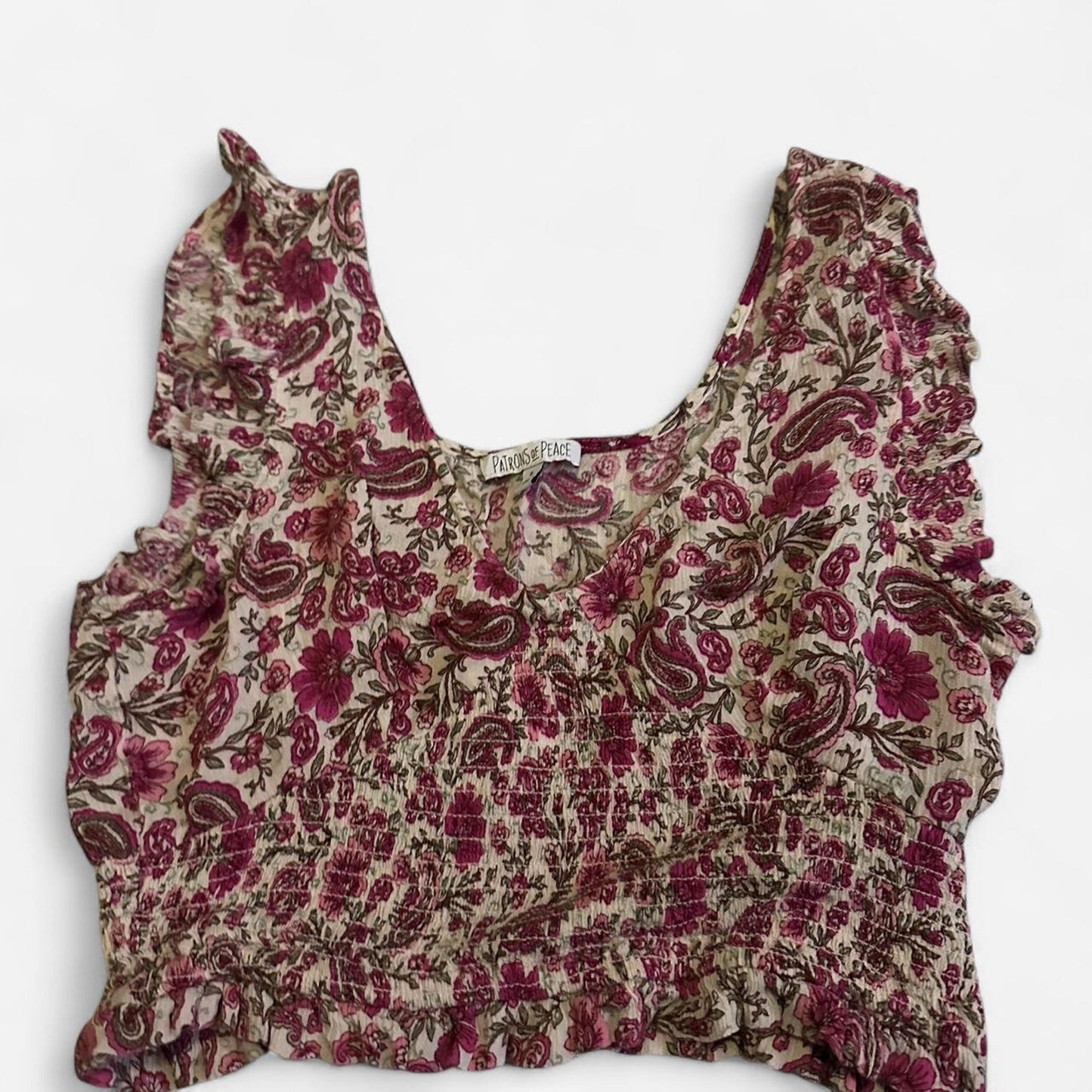 Patrons of peace pink floral