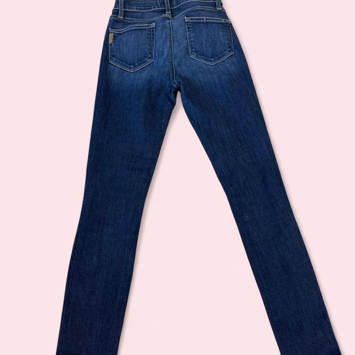 Paige blue high-waisted skinny jeans