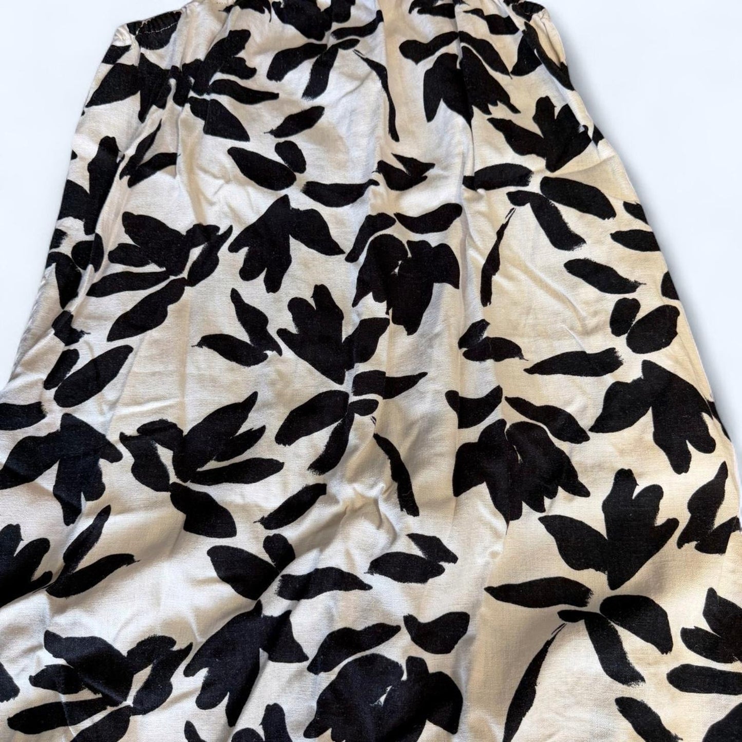 A New Day black + white floral  dress-  Size XS