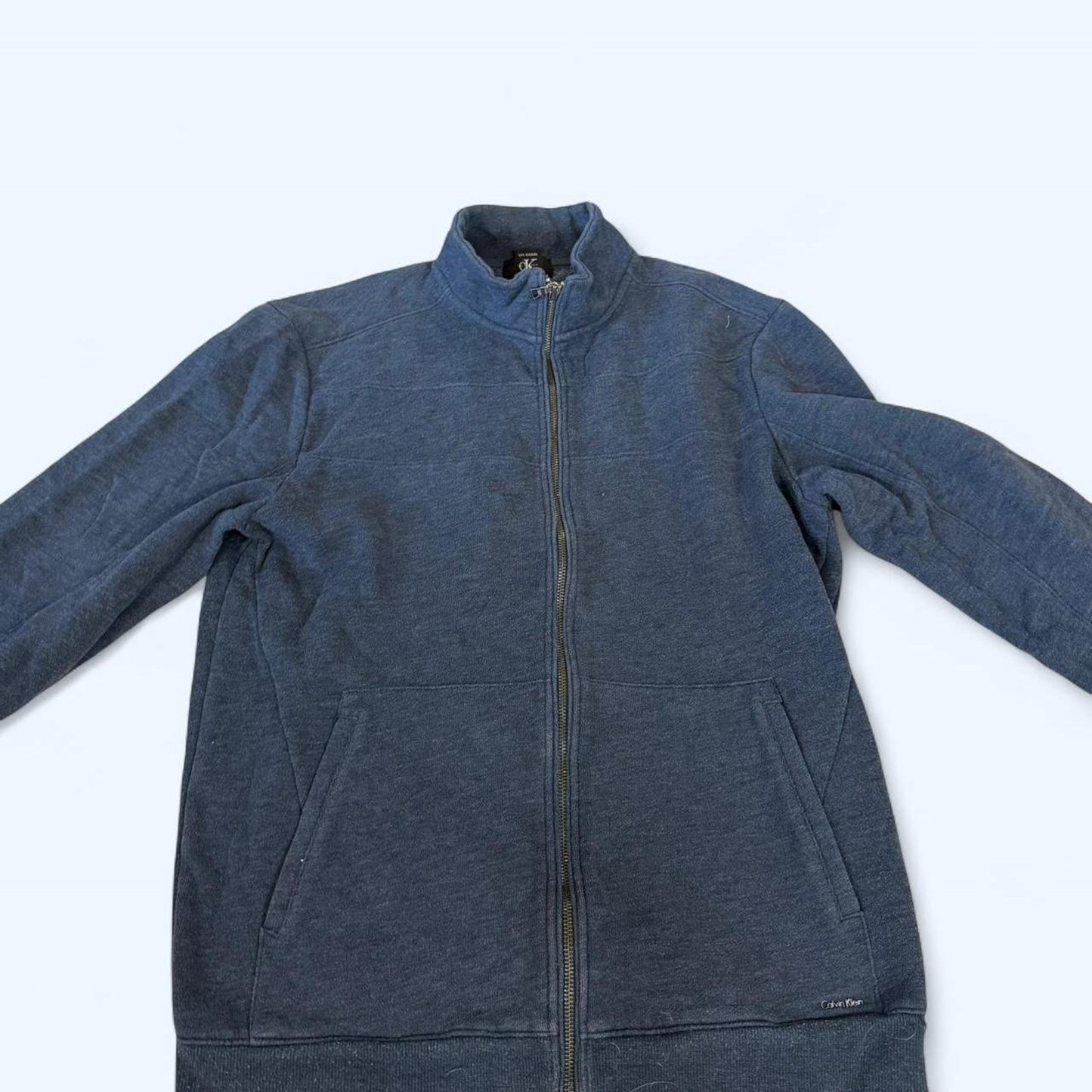 Men’s Blue zip up sweater