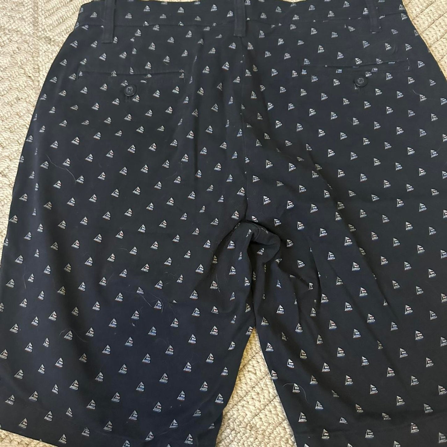 Nautica black and white shorts