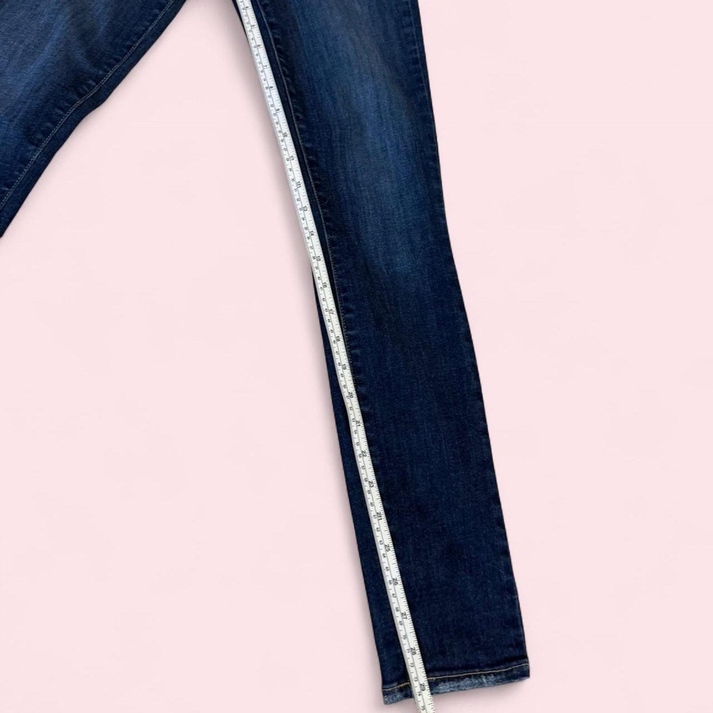 Paige blue high-waisted skinny jeans