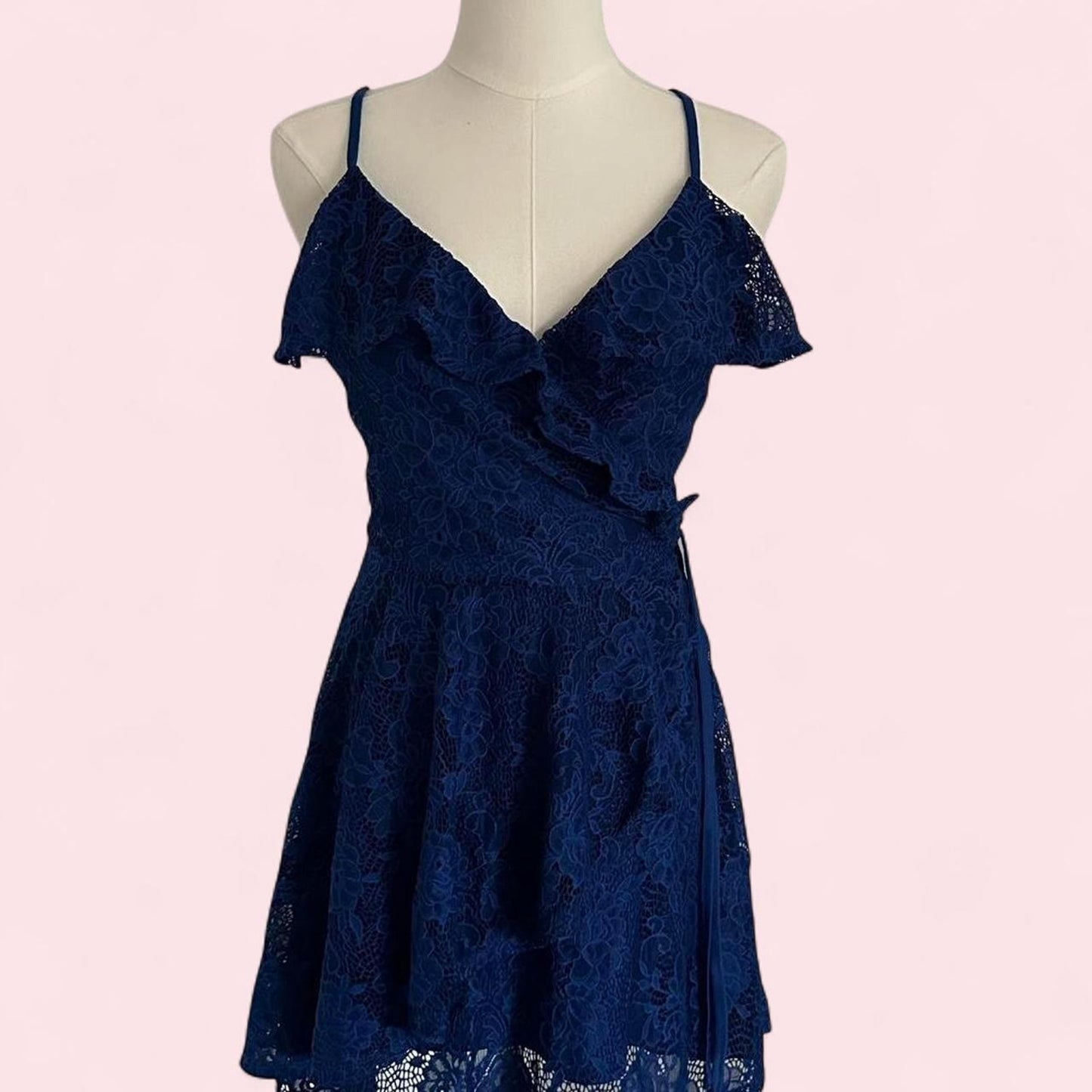 Brand new blue lace babydoll