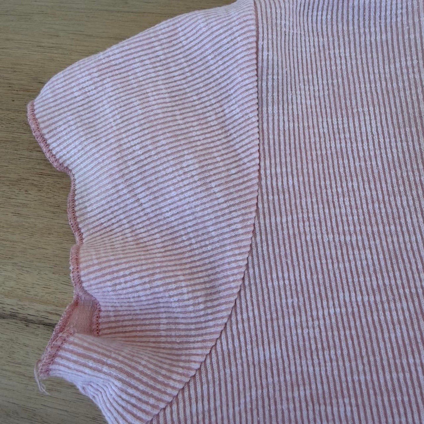 Lucylove soft ballet pink ribbed