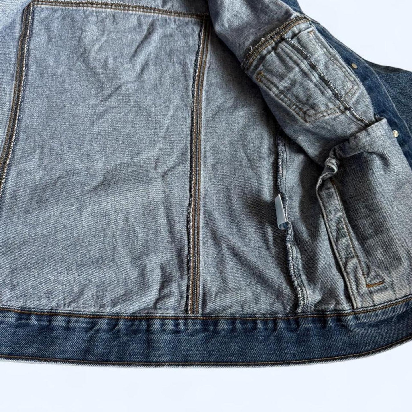 Blue denim jacket from Port Authority