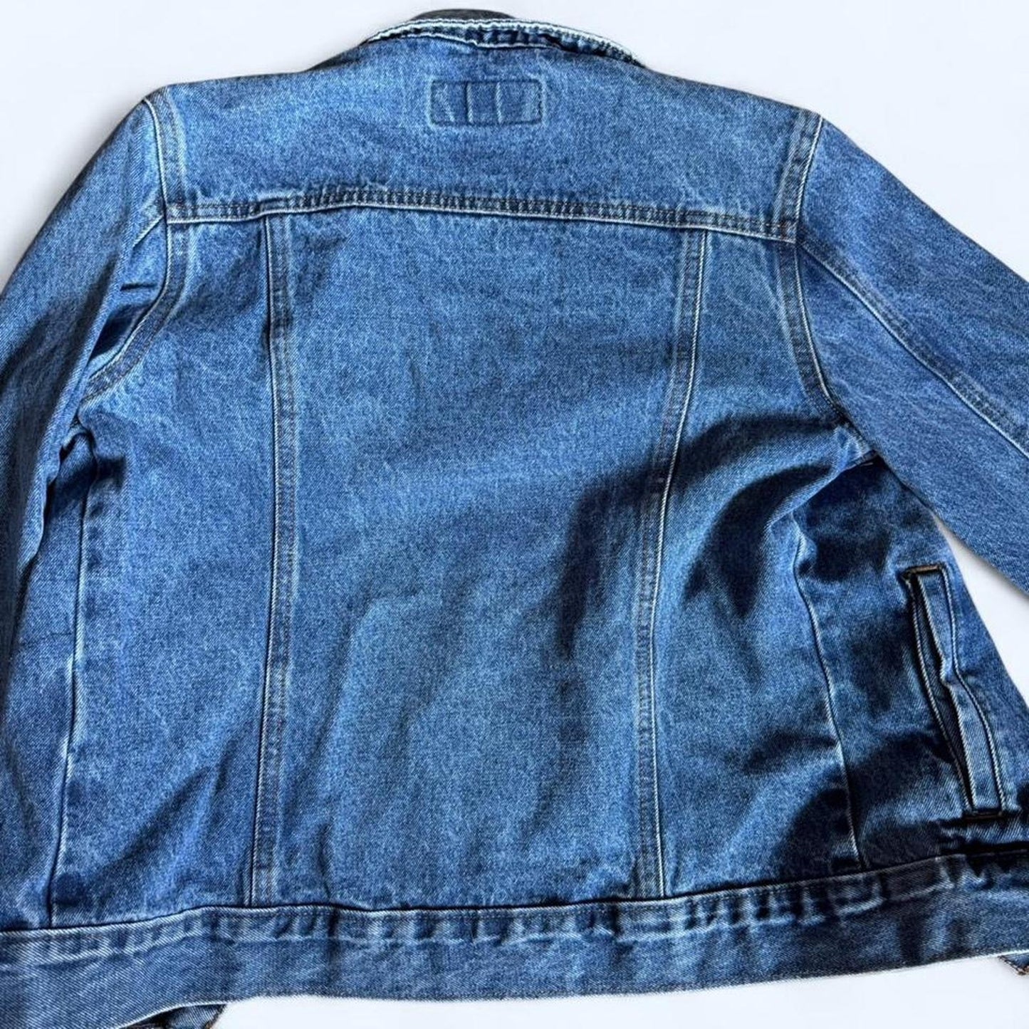 Blue denim jacket from Port Authority